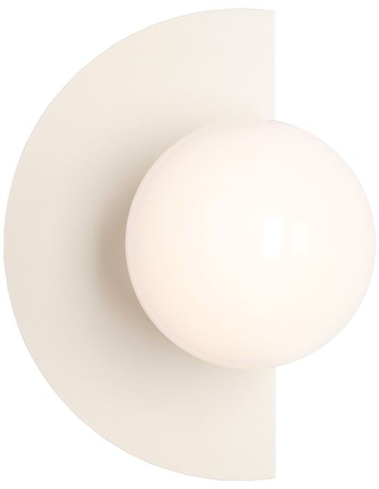 Darmowa Dostawa - Kinkiet 1x10 W kremowy Aldex Loop 1125C9