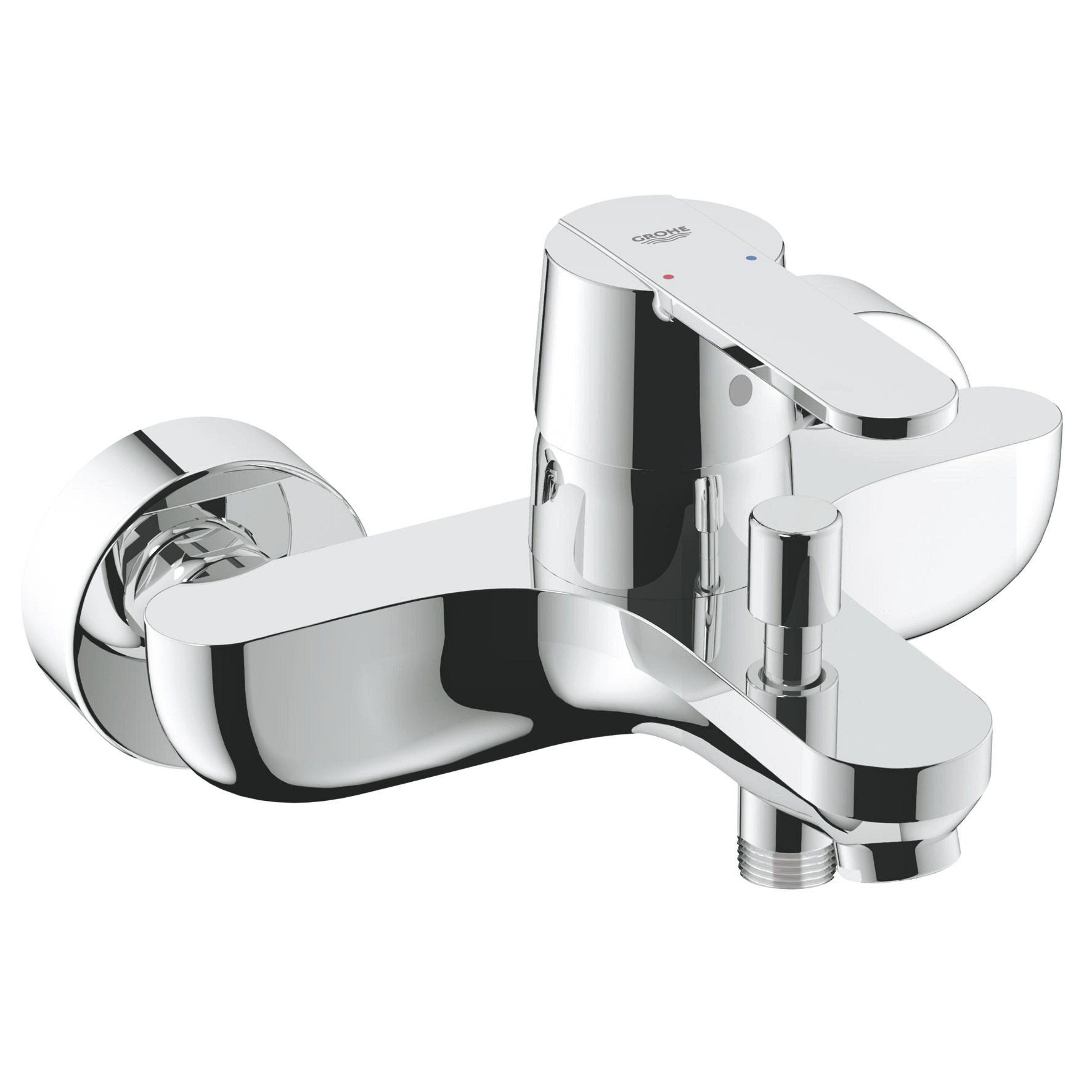 Darmowa Dostawa - Bateria wannowo-prysznicowa ścienna starlight chrome Grohe Get 32887000