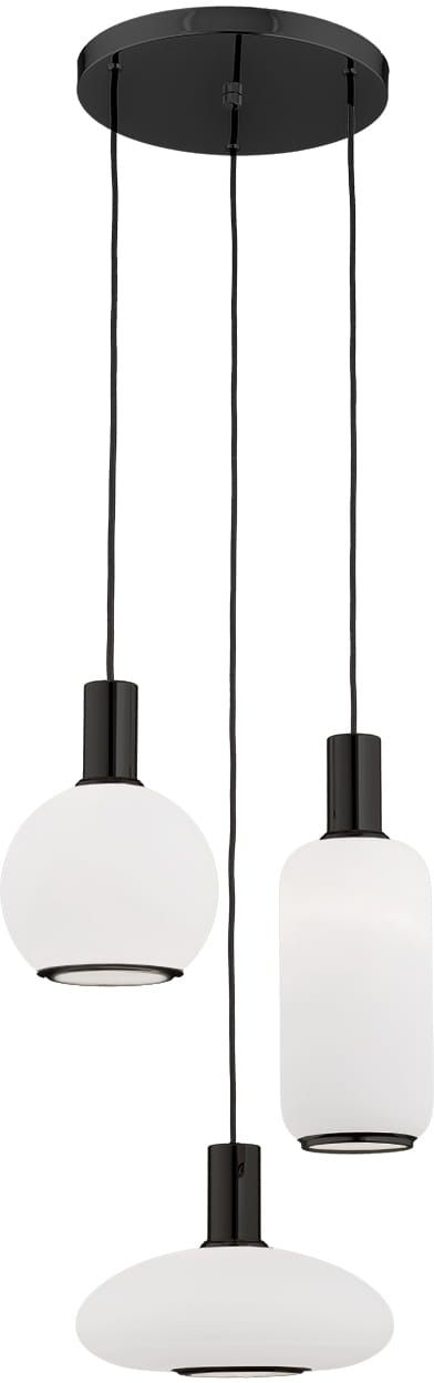 Darmowa Dostawa - Lampa wisząca 3x15 W biała Argon Sagunto Plus 6323