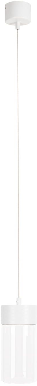 Darmowa Dostawa - Lampa wisząca 1x7 W biała MaxLight Fusion P0646