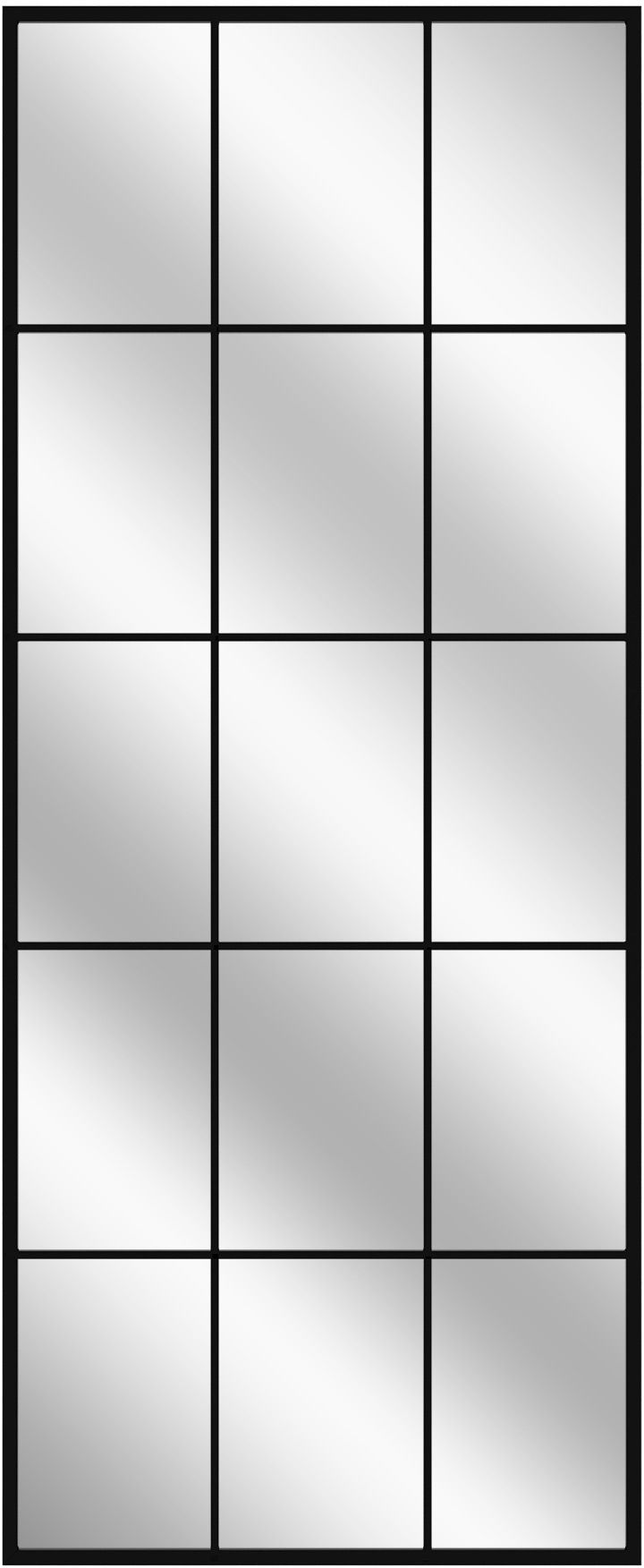 Darmowa Dostawa - Lustro 60x150 cm prostokątne czarny Styler Loft LU12370