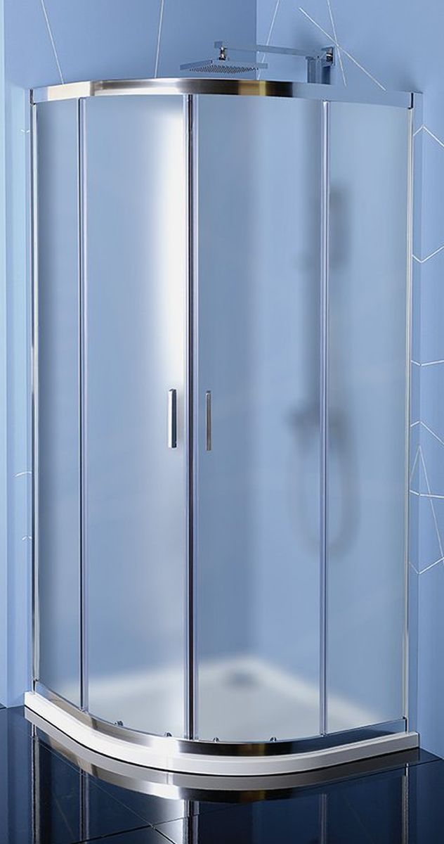 Darmowa Dostawa - Kabina prysznicowa półokrągła 90x90 cm chrom Polysan Easy Line EL2638