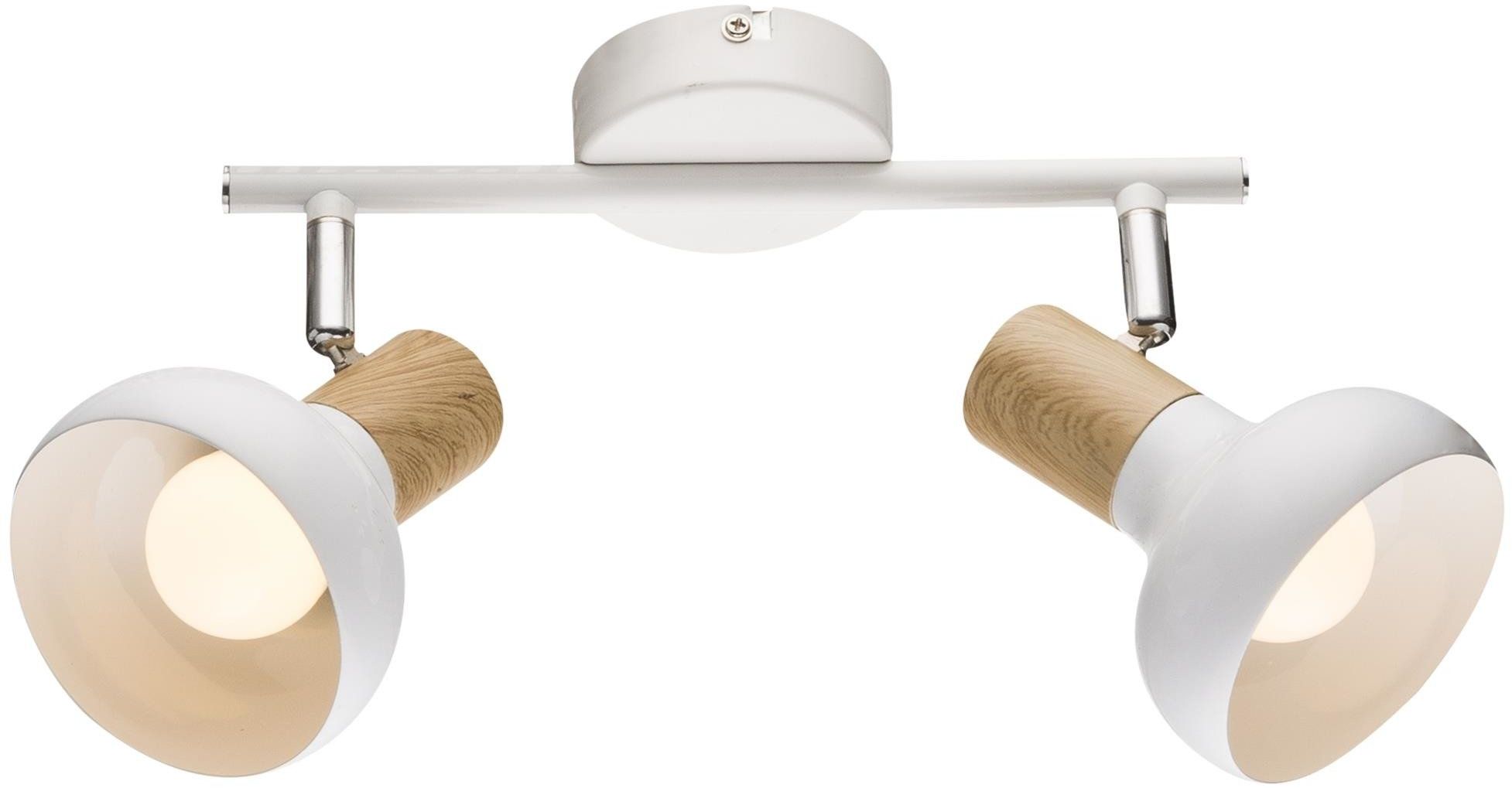 Darmowa Dostawa - Lampa podsufitowa 2x40 W biały Candellux Puerto 9262659