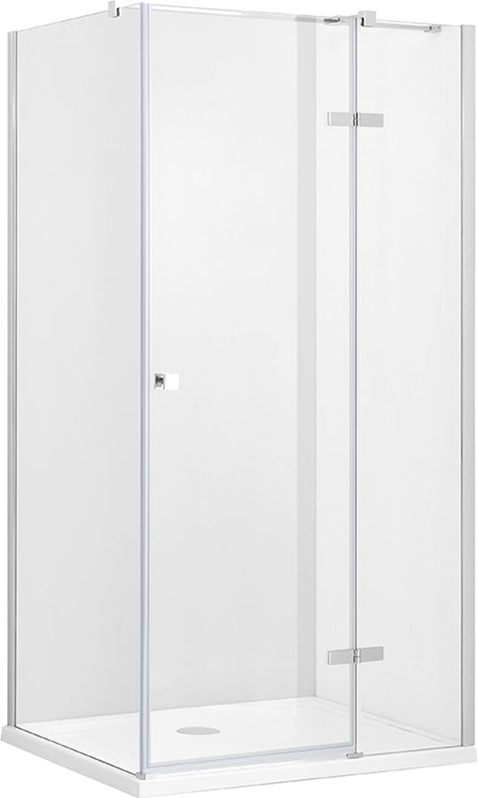 Darmowa Dostawa - Kabina prysznicowa kwadratowa 90x90 cm chrom Besco Pixa PKP90195C