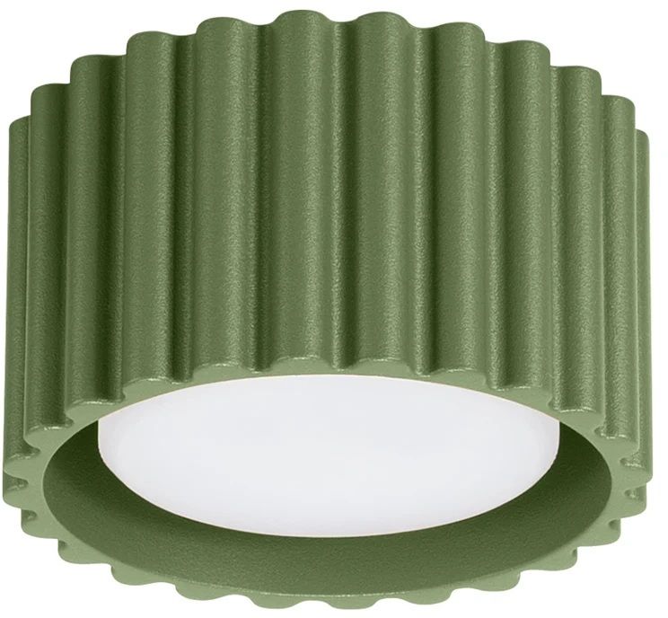 Darmowa Dostawa - Lampa podsufitowa 1x10 W zielona Sollux Lighting Aura SL1797