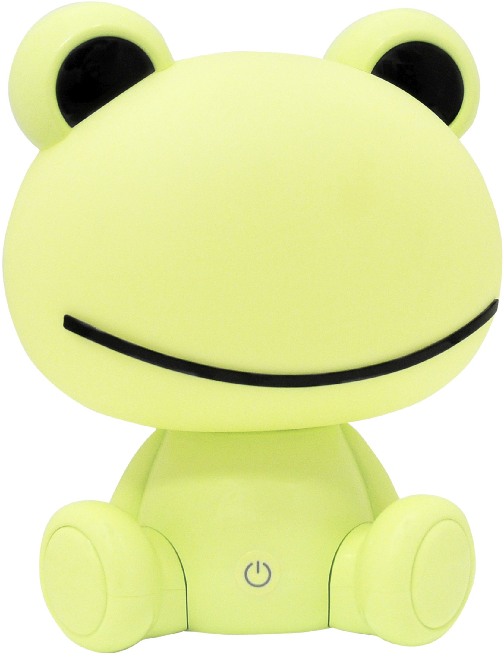 Darmowa Dostawa - Lampka nocna dziecięca 1x2.5 W zielona Goldlux Żabka 327222