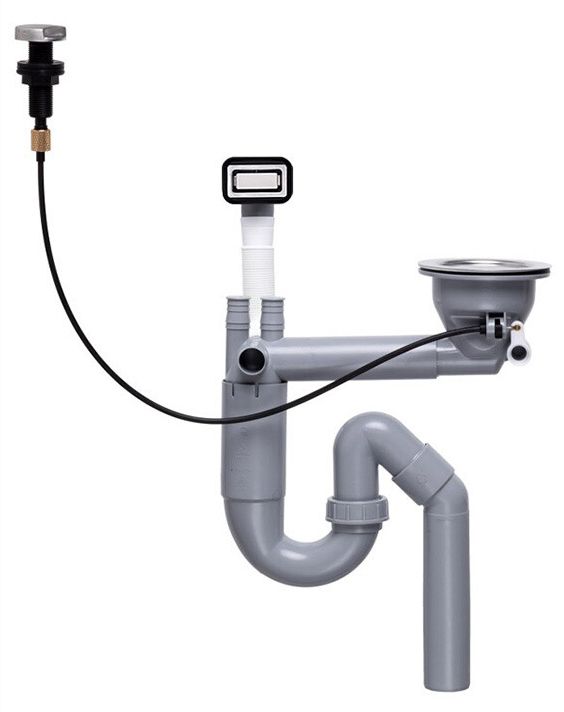 Darmowa Dostawa - Syfon zlewozmywakowy Primagran Save Space 1KP006KH#P