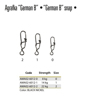 MIKADO AGRAFKA SPINNINGOWA GERMAN B 6012 Nr. 0