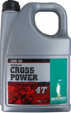 MOTOREX CROSS POWER 4T 10W50 4L - Petrostar