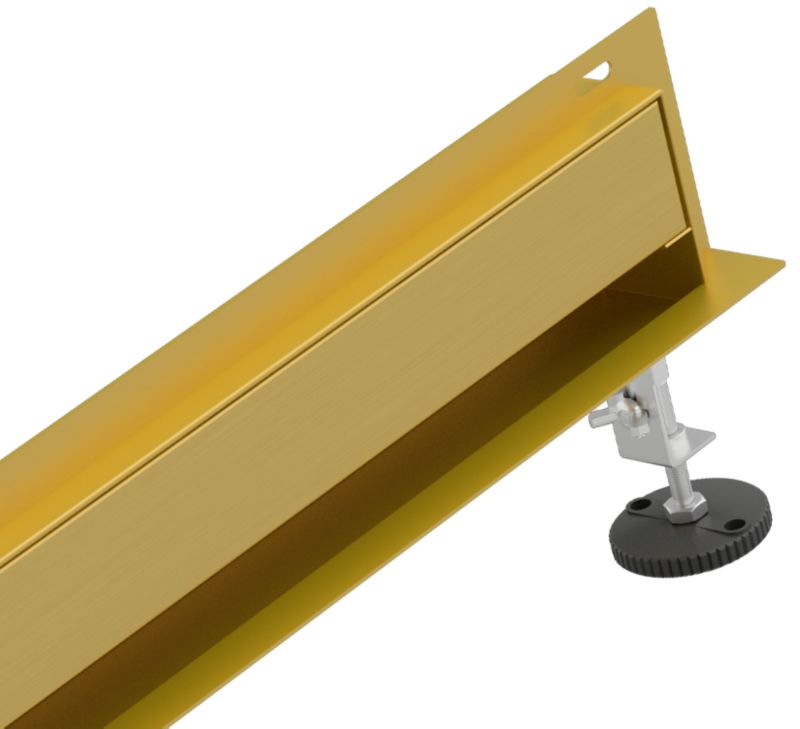 Odpływ Liniowy Ścienny Boczny Granitan Złoty 90 cm 1 szt.