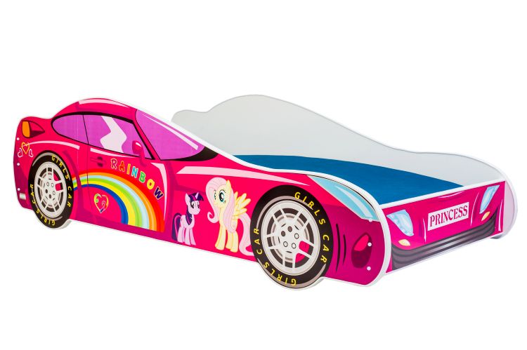 Łóżko dziecięce Kobi auto Pink Car 140x70 1 szt.