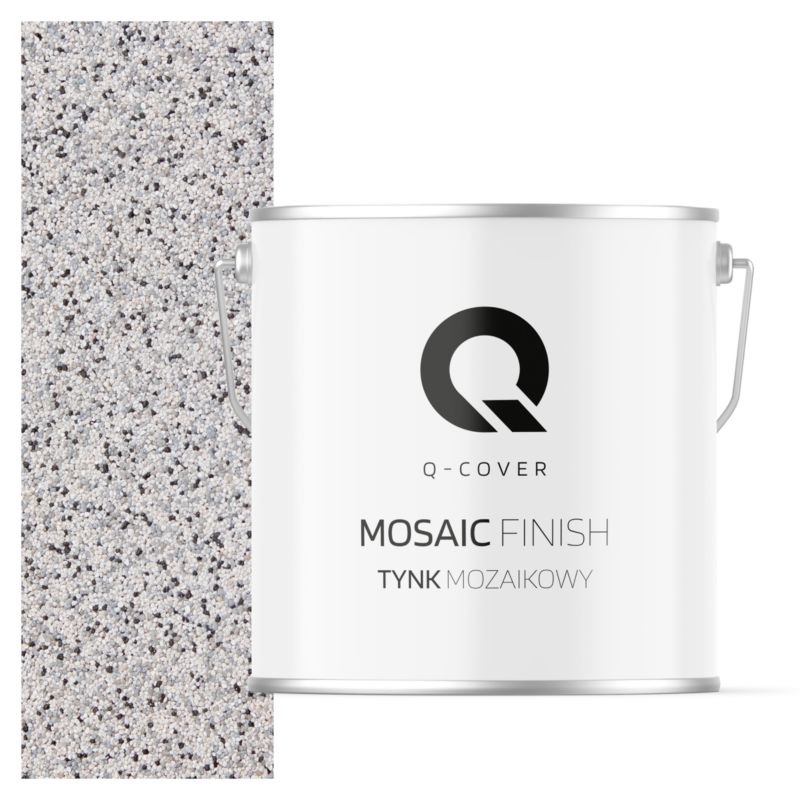 Tynk Mozaikowy Q-Cover Szary jasny M31 7KG