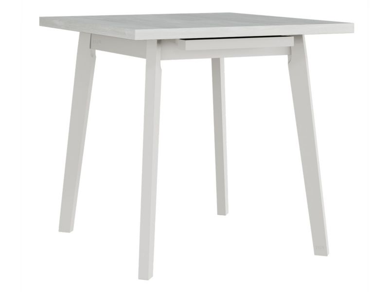 Stół kwadratowy rozkładany MIRJAN 24 Oslo I L 80x80/110 biały 1 szt.