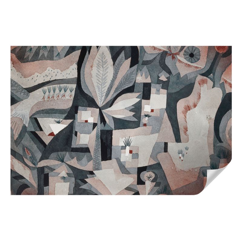 Fototapeta samoprzylepna Wallfluent 104x70 cm Abstrakcja natury Dla Miłośników Abstrakcyjnej Sztuki Vintage 1 szt.