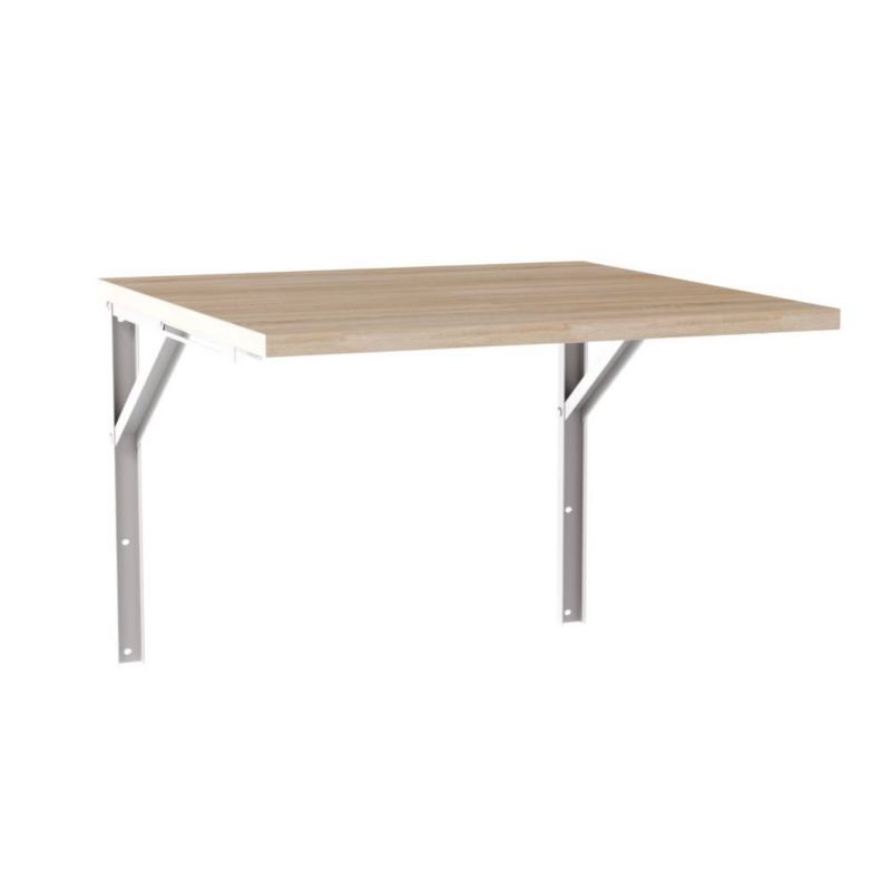 Stół ścienny KOLM kwadratowy 68 x 68 cm FLIP Dąb Sonoma 1szt.