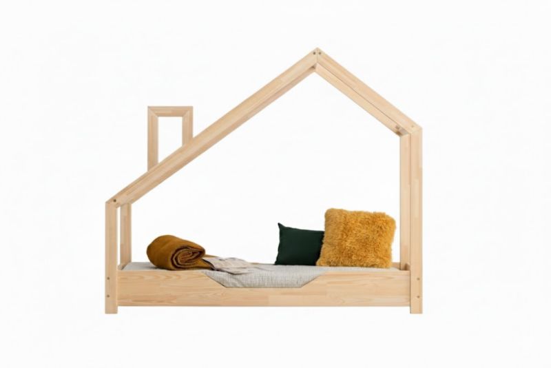 Łóżko dziecięce ADEKO Stolarnia LUNA B 80x180 sosna 1 szt.