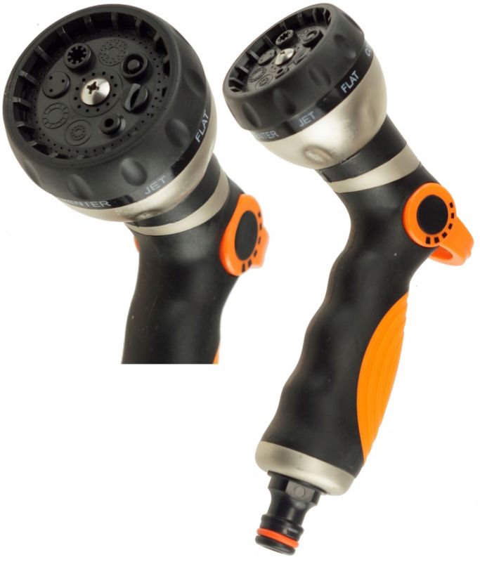 Zraszacz FEINZ Wody Na Wąż Pistolet Ogrodowy 8-Funkcyjny 1 szt.