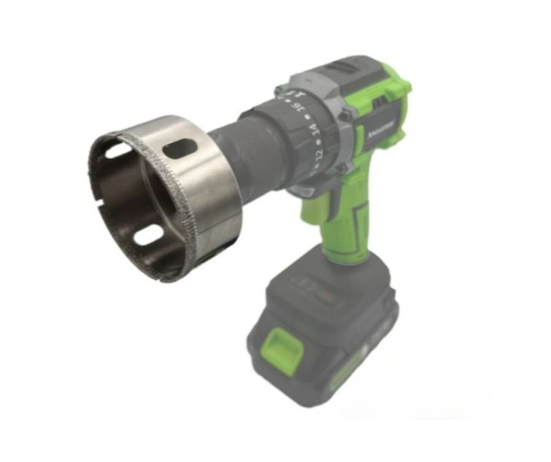 Otwornica diamentowa XMaster koronka do płytek glazury gresu zestaw średnice 6-68mm 10 szt