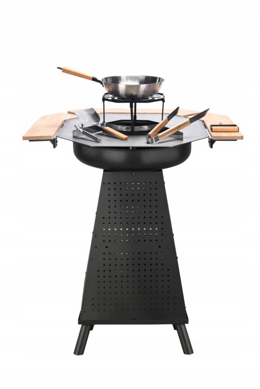 Grill węglowy palenisko EL FUEGO GARTENFREUDE planszac2w1 duży 1szt.