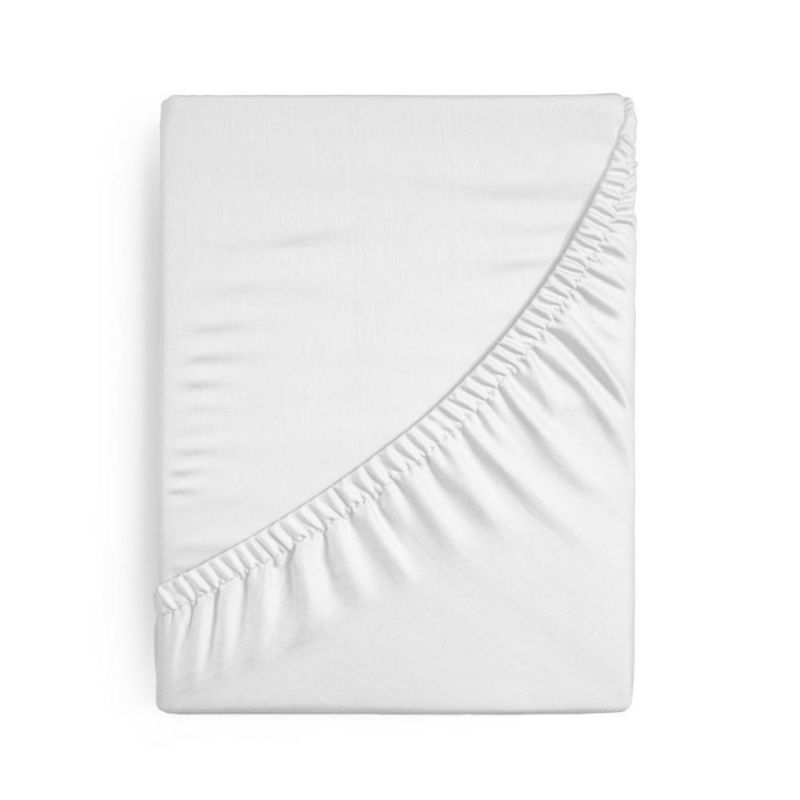 Prześcieradło SOFT Eurofirany 140x200 cm +30 cm mikrowłókno białe 1 szt.