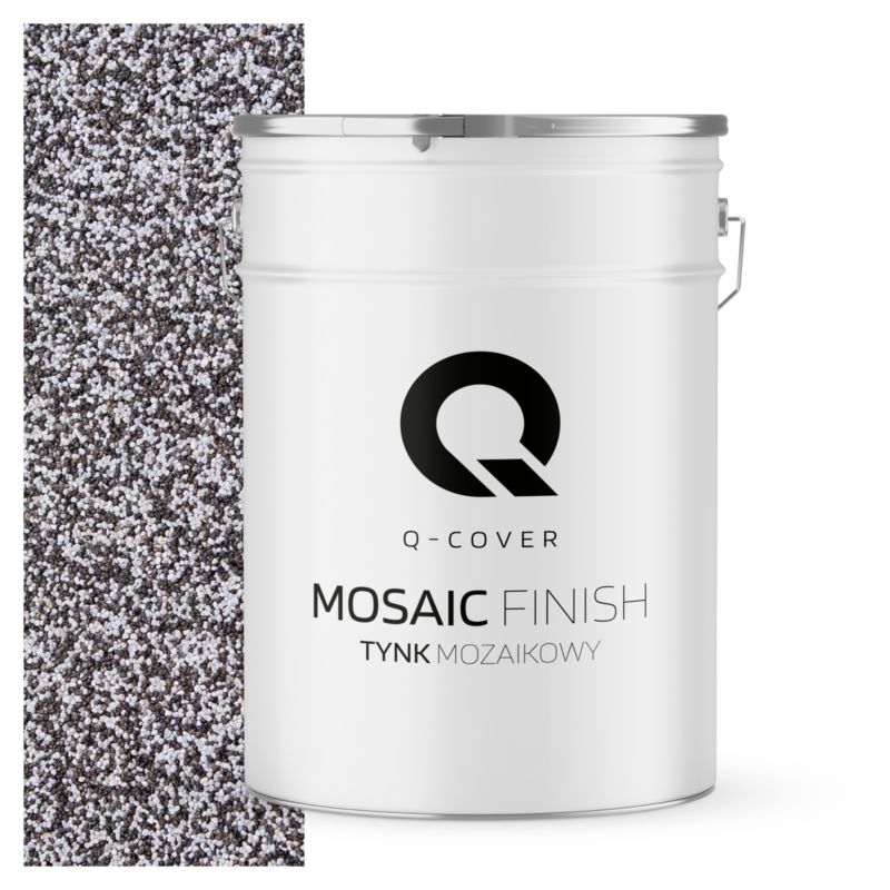 Tynk Mozaikowy Q-Cover Szary ciemny M41 25KG