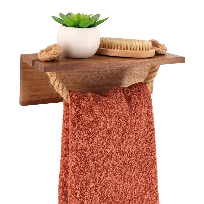 Wieszak na ręczniki brązowy Sailor Tendance brązowy 15 x 30 cm 1 szt.