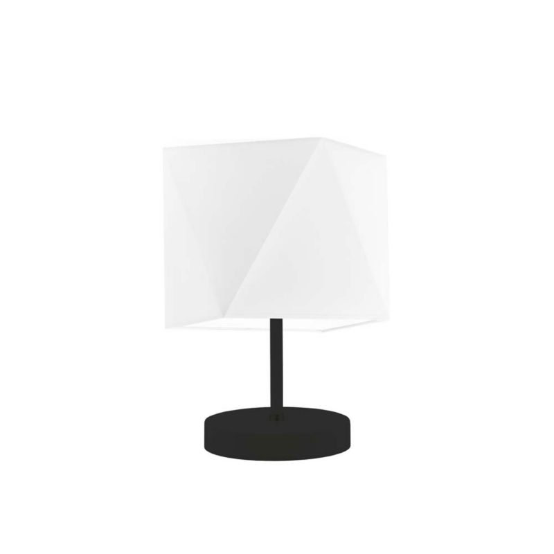 Lampka Nocna Volta Light Factory Picolo Abażur Biały Diament 1xE27 1szt.