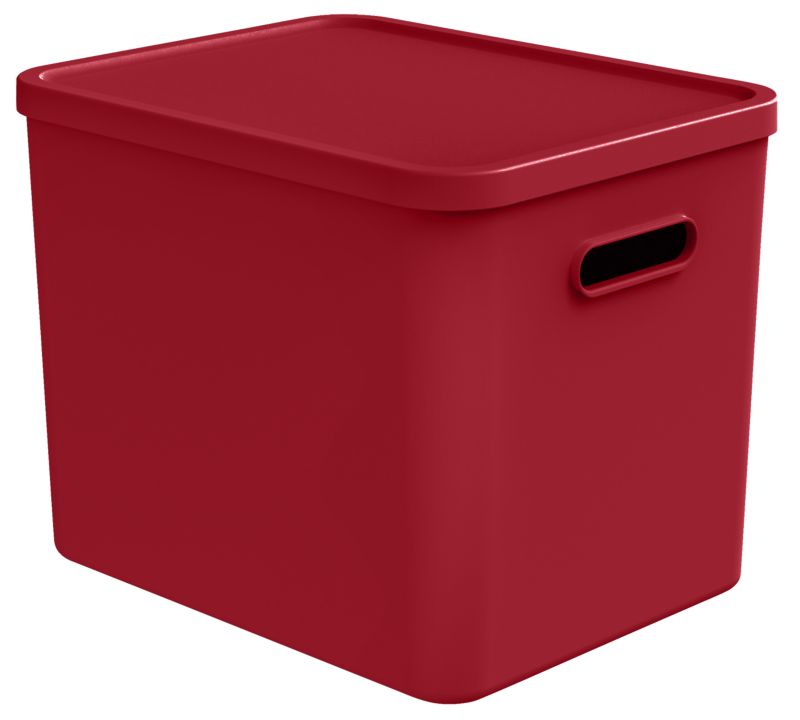 Pojemnik Rotho Albula Light 27 l czerwony