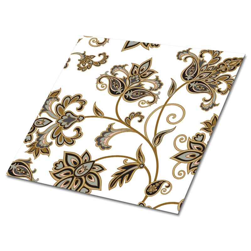 Kafelki samoprzylepne Tulup 30x30 cm ozdoba kwiatowa 9 szt.