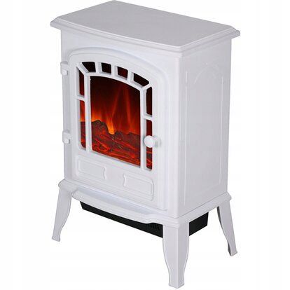 Kominek elektryczny EL FUEGO COMO biały 1szt