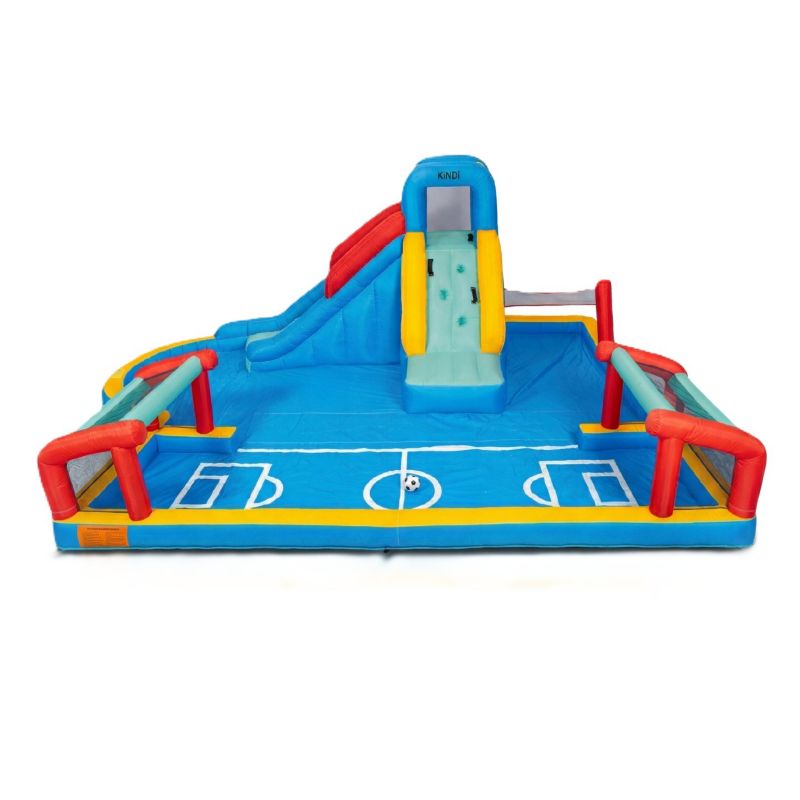 Dmuchany zamek dla dzieci Thunder dmuchaniec ogrodowy plac zabaw wodna zjeżdżalnia 1 szt.