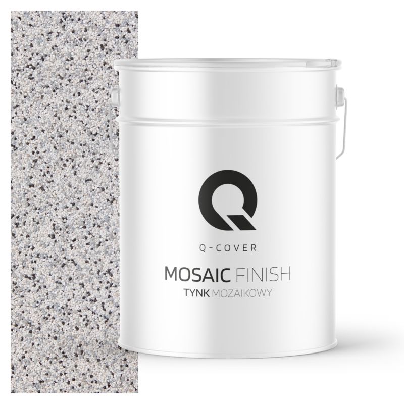 Tynk Mozaikowy Q-Cover Szary jasny M31 12.5KG