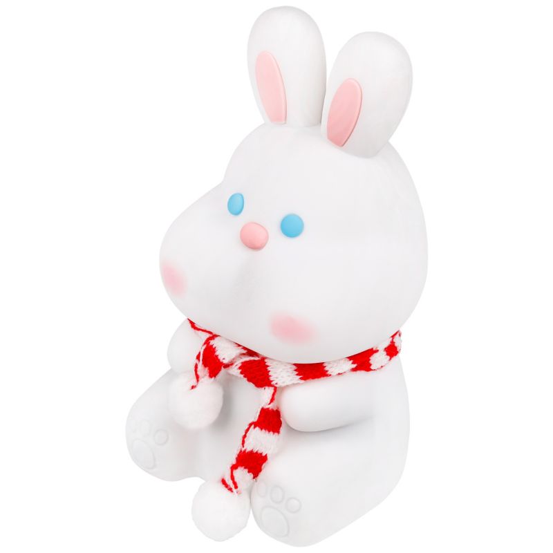 Lampka LED MasterLED Królik RGBWW 1,5W 3000K dziecięca nocna silikonowa USB 1 szt.