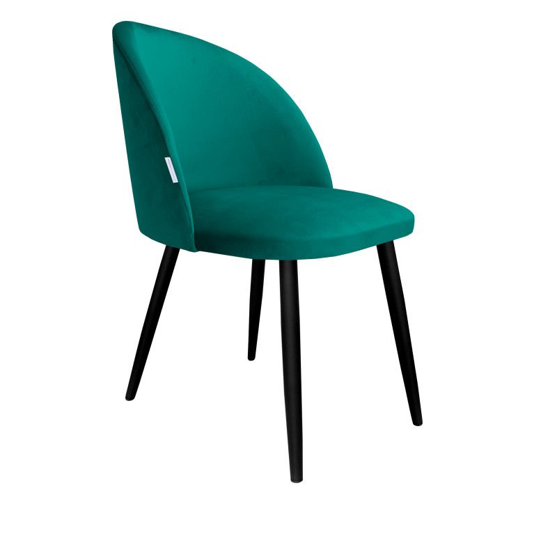 Krzesło CLAUDINE 1 VELVET morskie ATOS 1 szt.