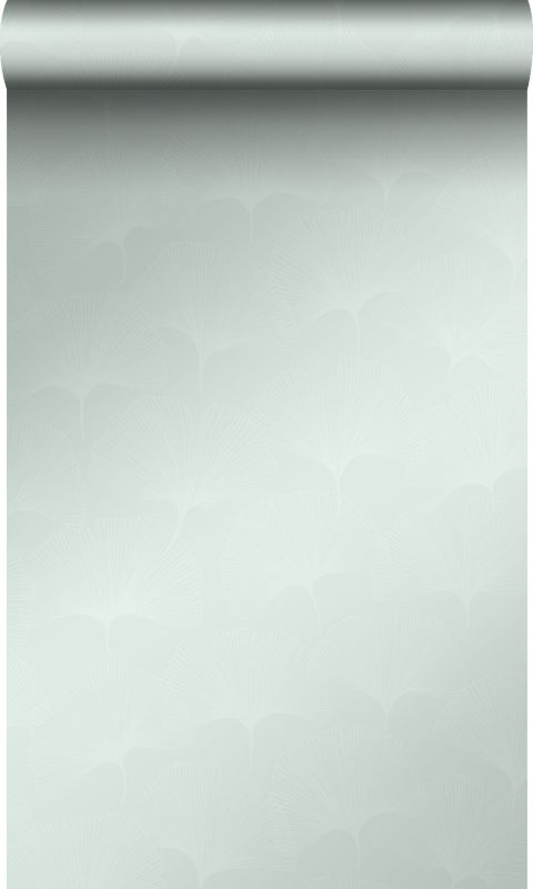 Tapeta Origin Wallcoverings liście miłorzębu seledynowym 53 cm x 10.05 m - 1 rol.