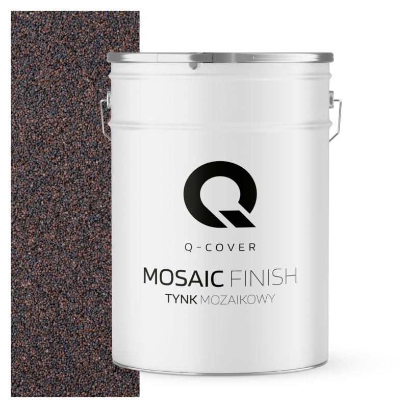 Tynk Mozaikowy Q-Cover Brązowy ciemny M83 25KG
