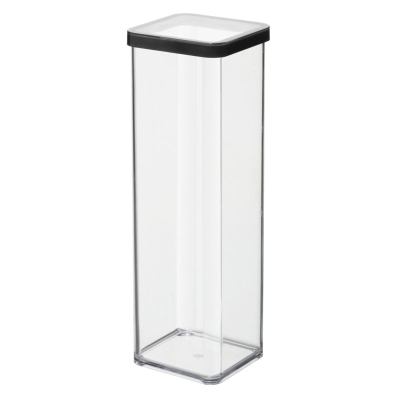 Pojemnik kwadratowy Rotho Loft 2 l czarny