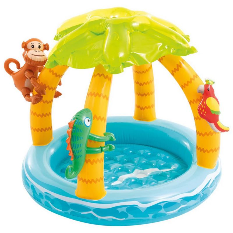 Basen Tropikalna Wyspa INTEX, dla dzieci, 102x86 cm, 1 szt.