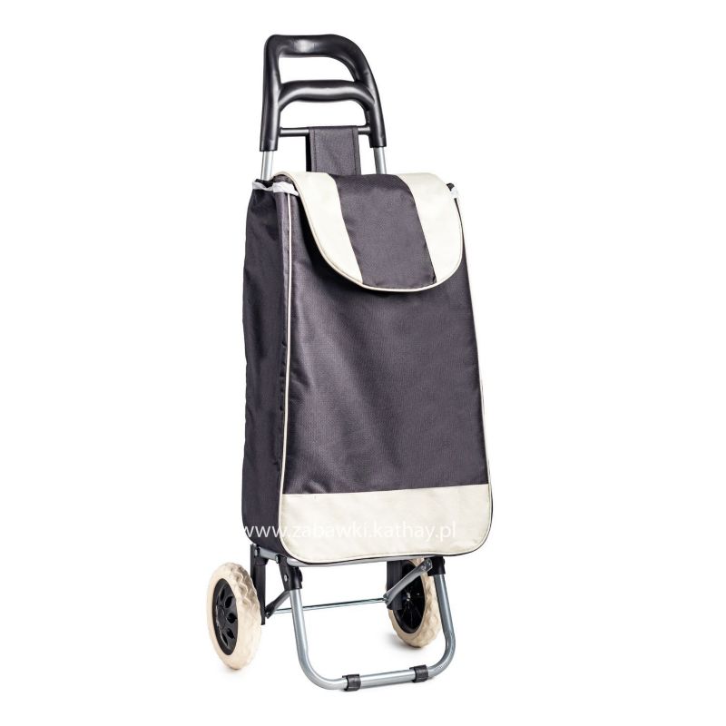 Wózek Bauerkraft, torba na zakupy na kółkach, czarny 1 szt.