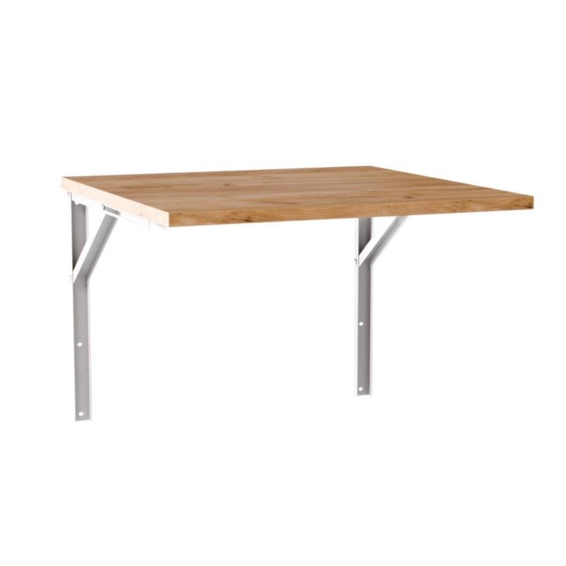 Stół ścienny KOLM kwadratowy 68 x 68 cm FLIP Dąb Craft 1szt.