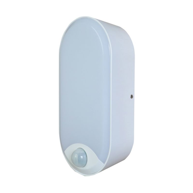 Plafon piwniczny GoodHome Kennan owalny 1000 lm IP44 biały