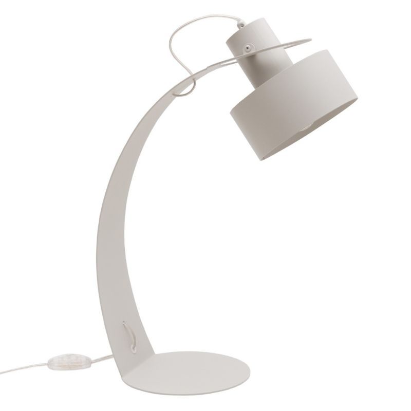 Lampka biurkowa Sigma Lighting RIF jasno-szara 1xE27x15W IP20 wym:52x18x25cm - 1 szt.