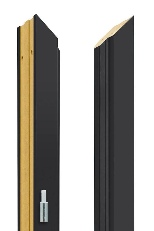 Baza ościeżnicy stała Stira Door lewa czarny premium