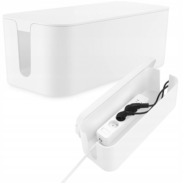 Organizer duży Ledsystems 40,7 x 15,7 x 13,4 cm biały