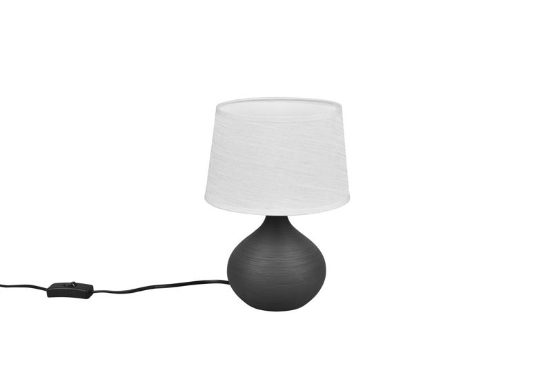Lampka stołowa RL Martin czarno-biała 1 x E14 x 40W IP20 wym: 29 x 20 x 20 cm ceramika - 1 szt.