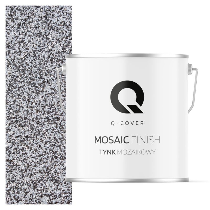 Tynk Mozaikowy Q-Cover Szary M33 7KG
