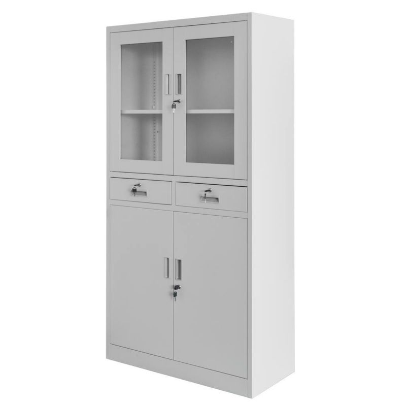 Szafa Mega-M WENUS W-01 metalowa na dokumenty szara 900x400x1850 mm 1szt.