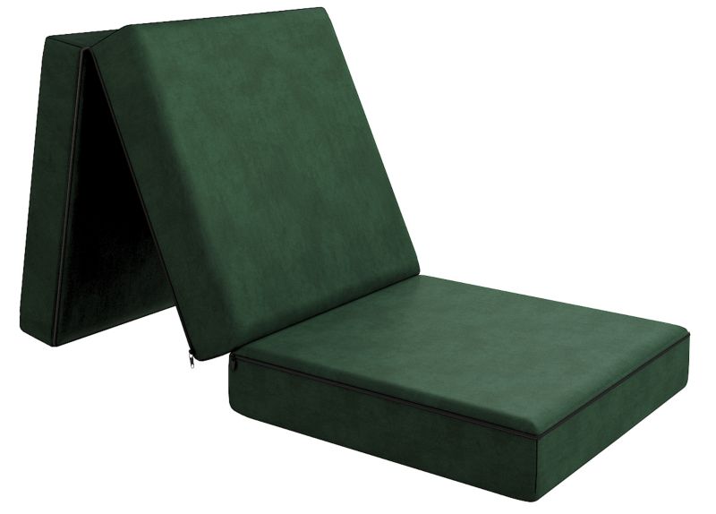 Materac rozkładany turystyczny CASO CIEMNO ZIELONY 80x200x14 pianka poliuretanowa T25 1 szt.