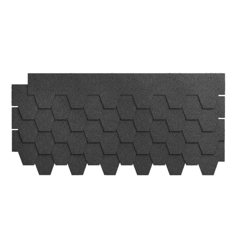 Gont Nexler trapez 80 cm grafitowy 3 m2