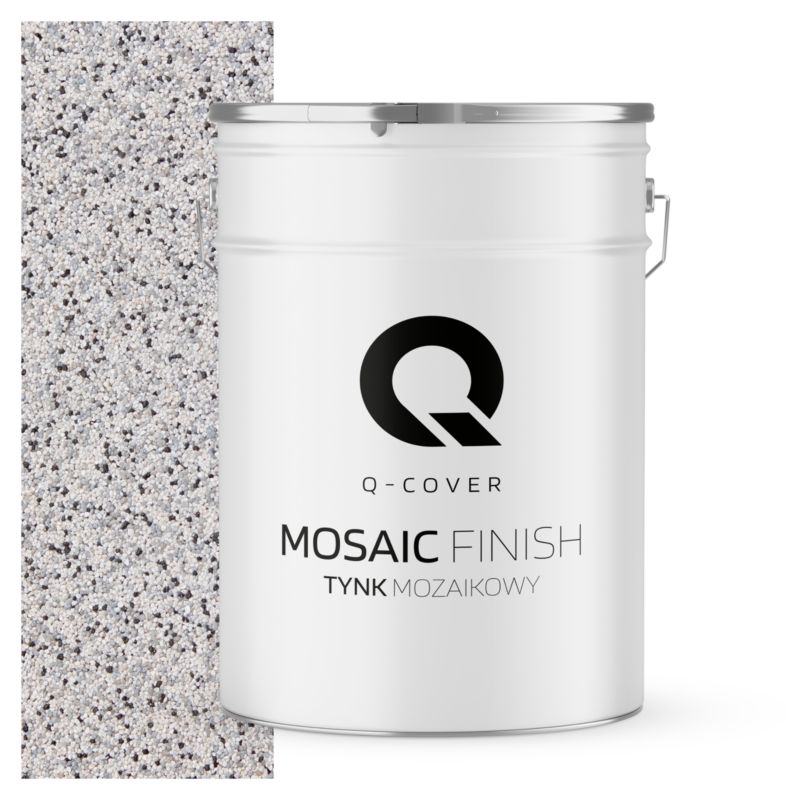 Tynk Mozaikowy Q-Cover Szary jasny M31 25KG